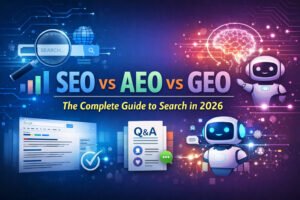SEO vs AEO vs GEO: The Complete Guide to Search in 2026