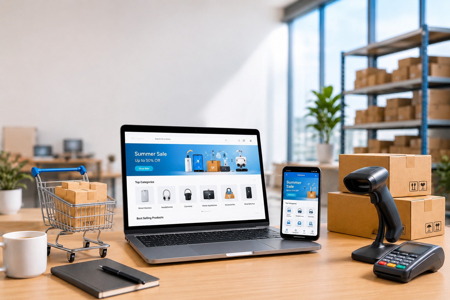 Scale Your Online Store with AI-Powered Digital Marketing, Branding & Website Development