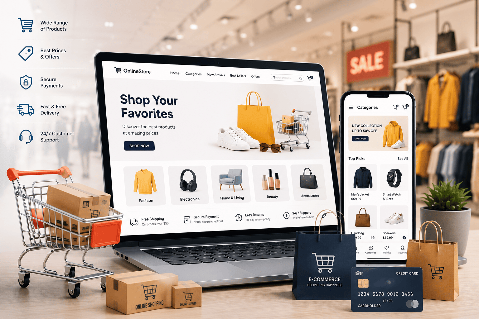 ecommerce retails